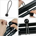 thumbnail image 3 of Quality Assurance Bungee Cords With Plastic Ball Ends, Extendable Design Allows Infinite Adjustment, Heavy Duty Straps Perfect For Camping, Fishing, And More (10 Pieces), 3 of 5