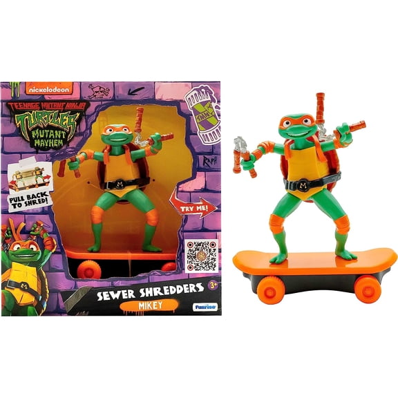 Teenage Mutant Ninja Turtles Michaelangelo Child Action Figures, 5 in Multi, 3.52 oz