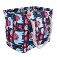 thumbnail image 2 of 1pc Handle Shower Bag Toiletry Bag Portable Shampoo Pouch Multifunction Bath Bag, 2 of 3