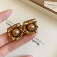 thumbnail image 5 of EKE Women’s Earrings Retro Vintage Elegant Design Lightweight Fashion Jewelry for Daily and Formal Wear, 5 of 8