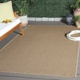 thumbnail image 2 of SAFAVIEH Atrium Sisal Bristol Solid Indoor/Outdoor Area Rug, Beige, 9' x 12', 2 of 16