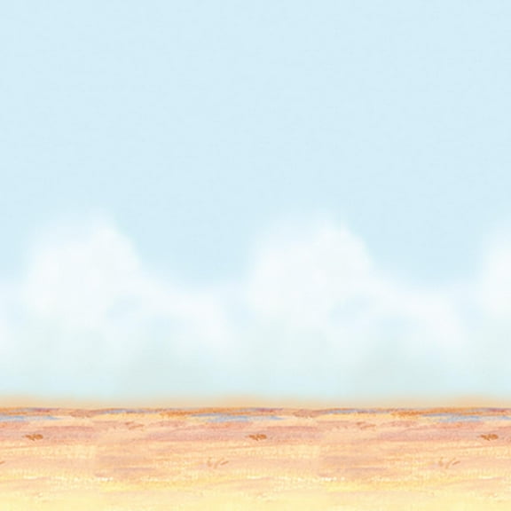 6 Pack Beistle Desert Sky/Sand Party Backdrop
