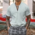 thumbnail image 2 of Shirt Men's Short Sleeved Men's T-shirt Men's Casual Tight European And American TopM, 2 of 5