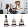 thumbnail image 4 of Interruptor de palanca de guitarra de 3 vías operación suave fácil instalación Selector de pastilla de 3 posiciones Flexible para guitarra eléctrica ANGGREK  Otros, 4 of 7