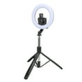thumbnail image 1 of 8 Inch Ring Light, Selfie Ring Light Shoot Vertically Bluetooth With Tripod Stand For Daily Vlogging For Video Call Lighting, 1 of 8