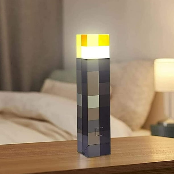Light-Up Wall Torch, Wall Torch Night Lamp Minecraft Light Craft