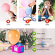 thumbnail image 2 of Bomba Para Inflar Globos Electrica Doble Inflador Fiestas Xtellar morado, 2 of 4