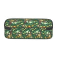 thumbnail image 3 of Goofa Vegan Pattern Pencil Case, Multi- Slot Pencil Pouch, Portable Pencil Bag, Pen Case for& Office, 3 of 9