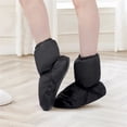 thumbnail image 3 of JTieacloth Girls Ballet Sneakers Warm Lined Boots Soft Sole Dance Shoes For Practice Winter Lined Non Indoor Outdoor Casual Wear Sneakers School Shoes,Sizes L Big Kid, 3 of 4