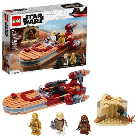 LEGO Star Wars: A New Hope Luke Skywalker’s Landspeeder 75271 Building Kit, Collectible Set (236 Pieces)