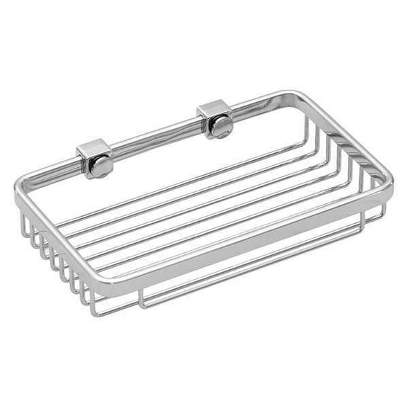 Wingits Shower Basket,SS,Polished,8 in W WRBPS8