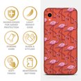 thumbnail image 4 of Case Yard iPhone-XR Case Clear Soft & Flexible TPU Ultra Low Profile Slim Fit Thin Shockproof Transparent Bumper Protective Cover Drop Protective Cell Phone Cases (Flamingo Pattern), 4 of 8