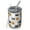 Halloween Pumpkin Ghost, variant on 12oz Coffee Tumblers Halloween Pumpkins Skulls Bats and Eyeballs Stainless Steel Vacuum Insulated Travel Tumbler Coffee Cups Mug with Lid and Straw with Cleaning Brush for Cold & Hot Drinks