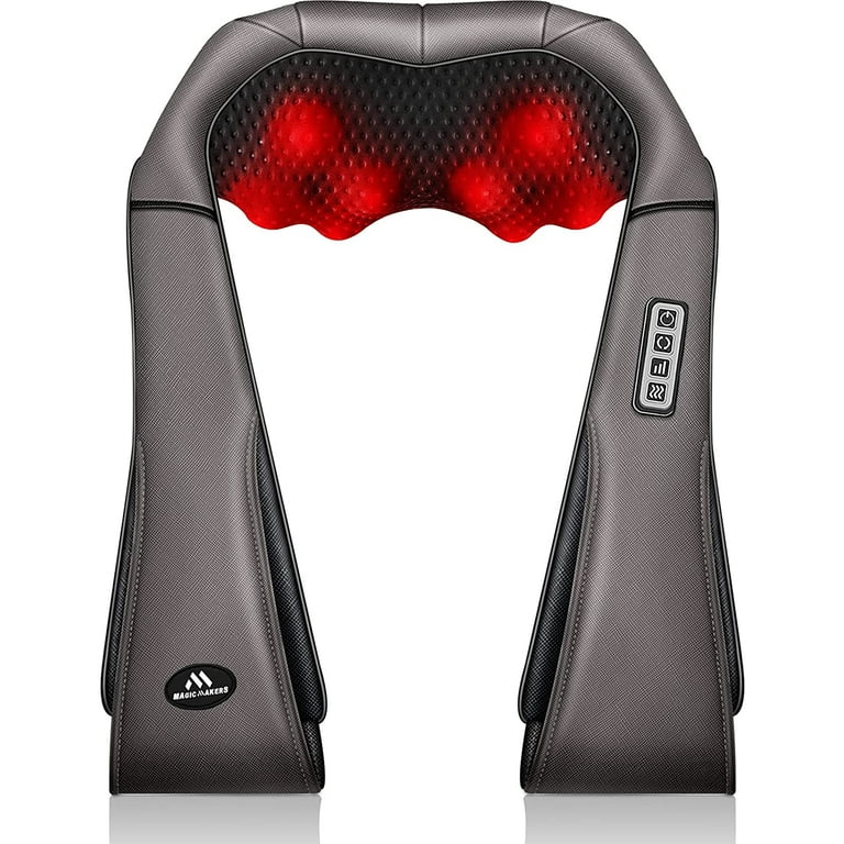  MagicMakers Neck Massager, Back Massager with Heat