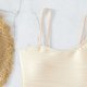 thumbnail image 5 of Gibobby Traje de Baño Sexy Bikini Trajes de baño para mujer Traje de baño con curvas Lindo Sexy Un hombro Corte Traje de baño fruncido(Beige,G), 5 of 5