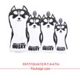 thumbnail image 3 of Greeniant 1 Juego de fundas para palos de Golf, accesorios para cabeza de Animal bonito, Protector de cabeza de Golf de PU en bolsas, paquete para adultos, Golf Greeniant OD003549-00, 3 of 6