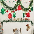 thumbnail image 6 of Christmas Rattan Ball Light String - 200cm Decorative Garland with LED Lights (Red/Green Holiday Decor for Tree, Mantel & Outdoor Use), 6 of 6