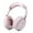 Pink, variant on Oggfader Wireless Headphones New Headworn Wireless Earphones Bluetooth Factory Stereo Intelligent Noise Reduction Long Range Sports Earphones Black