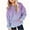 Purple, variant on Grblisyd Girls Hooded Zip Up Jacket Casual Long Sleeve Gradient Hoodies Cute Oversized Pocket Sweatshirt Tops