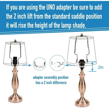 Adjustable Lamp Harp 8 9 10 Suit For Any Style Fits Regular Saddle Base Or Uno Collar Ring Adapter E26 Phenolic Socket Silver Canada Adjustable Lamp Harp 8 9 10 Suit, What Size Harp For Lampshade