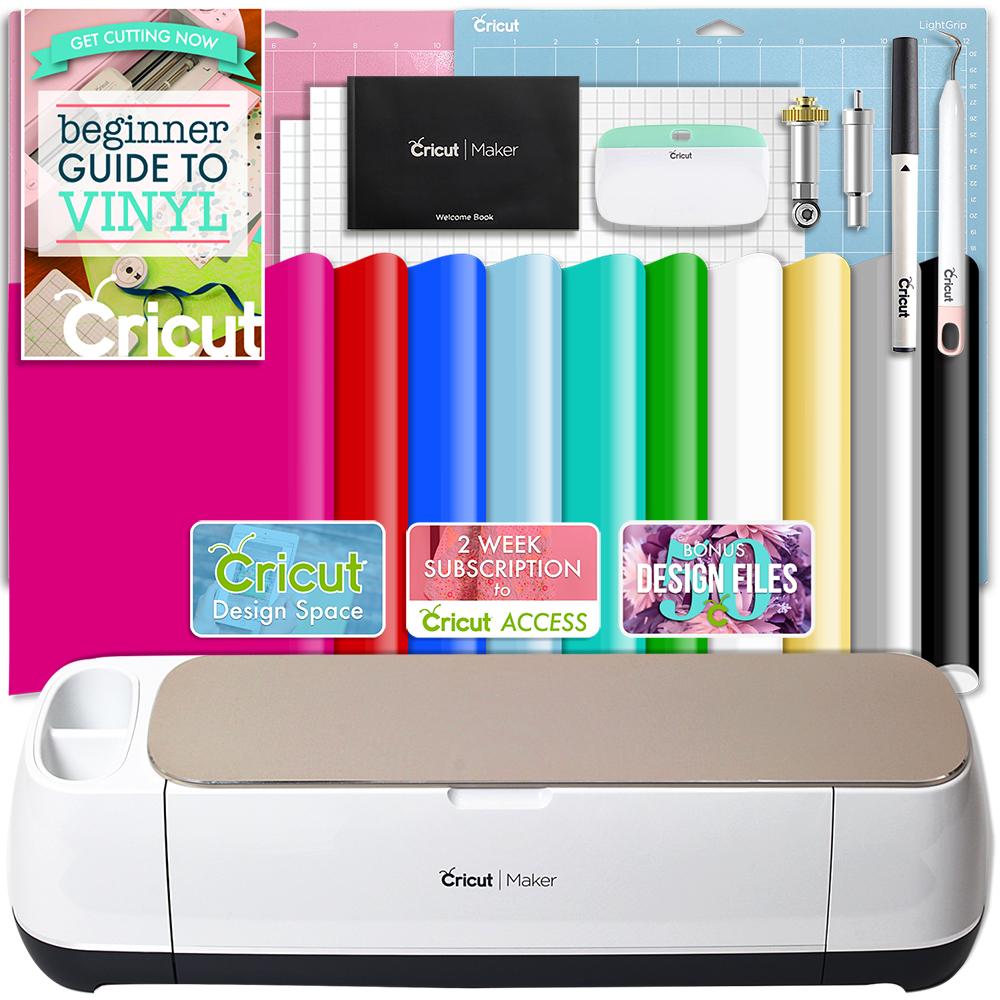 cricut champagne maker vinyl bundle walmartcom