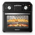 thumbnail image 2 of Geek Chef 24.5QT Air Fryer Toaster Oven 7-in-1 Large Airfryer Convection Countertop Oven Combo Roast Bake Broil Reheat Fry Oil-Free Rotisserie Dehydrator with Bake Tray Rack Basket Crumb Tray 1700W, 2 of 2