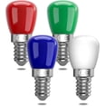 thumbnail image 1 of E14 Colorful Led Light Bulb, 3w Red, Green, Blue, Warm White Light Bulb, Suitable For Ac220-240v, Halloween/christmas/festival, Bar/party Color Light, 1 of 5