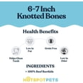 thumbnail image 4 of HotSpot Pets Durable Natural Rawhide Dog Chews, 6-7 Inch, 10 Pack, 4 of 8