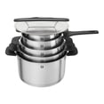 thumbnail image 2 of ZWILLING MORE Ensemble de Casseroles 5 Pcs, Acier Inoxydable 18/10, 2 of 11