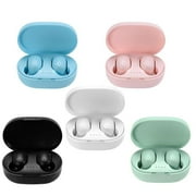 Clearance Under 10$! Wireless Earbuds, Bluetooth 5.3 Earbuds Stereo Bass, Bluetooth Sports Headphones in Ear Noise Cancelling Mic With Mini Charging Case Ear Buds Pink