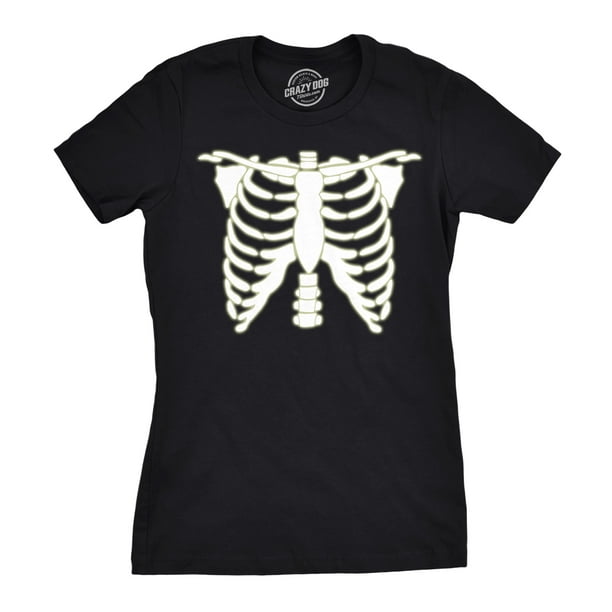skeleton t shirt for women