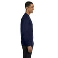 thumbnail image 2 of Hanes T-Shirt pour Hommes 5,2 oz COMFORTSOFT, Poids Lourd, 3TG, Marine, 2 of 3