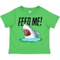 thumbnail image 3 of Inktastic Feed Me with Shark Head Boys or Girls Toddler T-Shirt, 3 of 5