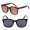 Jet/Tortoise 2.50, variant on "The Jet Setter" 2 Pair of Women's Fashion Bifocal Reading Sunglasses - Glacier Pink/Glacier Pink - 1.75