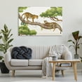 thumbnail image 3 of Stupell Industries Leopards Prowling on Branch Animals & Insects Painting Gallery Wrapped Canvas Art Print Wall Art, 45 x 30, 3 of 8