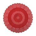 thumbnail image 2 of Sentmoon Napperons Antidérapants Résistants à la Chaleur en PVC Design Cercle Creux Style Occidental pour Protection de Cuisine Ou Salle à Manger Cadeau, 2 of 6