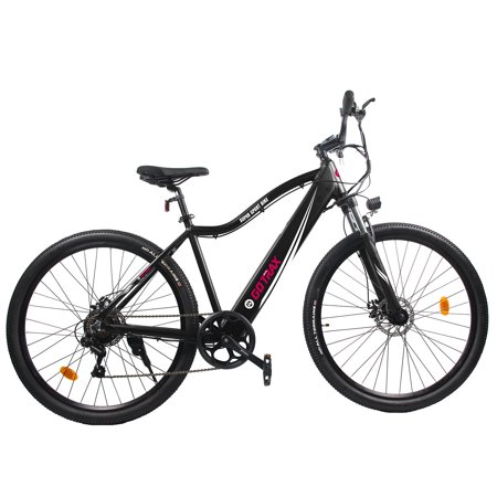 GOTRAX EMERGE 26inch Electric Bike with 270Wh Removable Battery  350W Powerful Motor up 20mph  Shimano Professional 7 Speed Gear and Dual Disc Brakes Alloy Frame Electric Bicycle