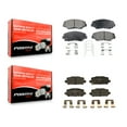 thumbnail image 1 of Positive Plus Front Rear Semi-Metallic Brake Pads Kit for Car 2016 Honda CR-Z KPF-100499, 1 of 8