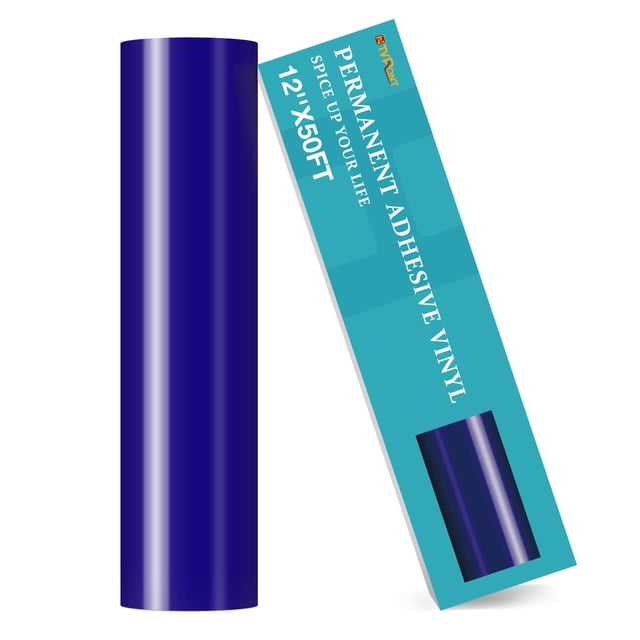 Rollo de vinilo HTVRONT Royal Blue Permanent 3,66 x 15,24 m