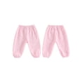 thumbnail image 2 of Caoirhny Baby Toddler Girls Boys Pants 6 12 18 24 Months 2T 3T Elastic Waistband Adorable Casual Plaid Long Trousers, 2 of 9