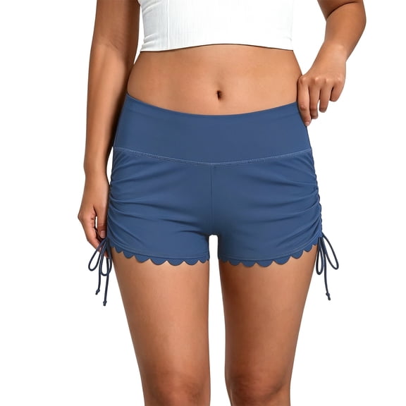 Casual Relaxed Loungewear Shorts, Women Loose Cut Summer Pressure Home Leisure Bottoms BU2 M