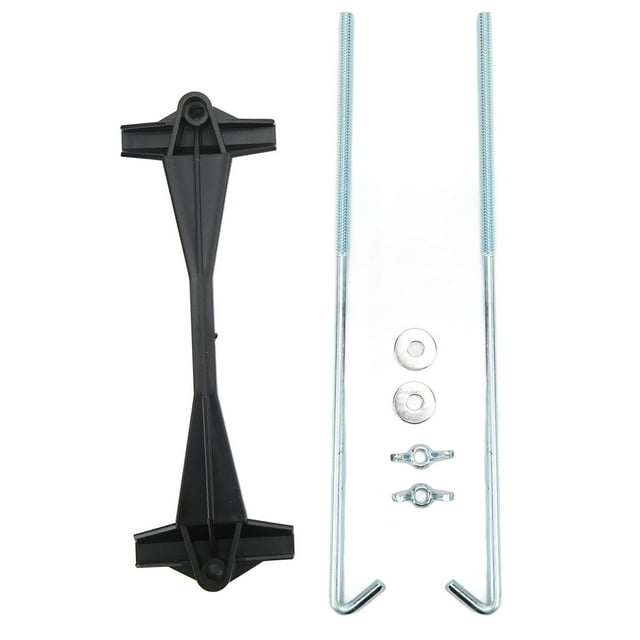 Pernos J De Batería, Kit De Sujeción De Batería De Goma, Uso Fácil Universal Para Automóvil ANGGREK Battery Hold Down Clamp