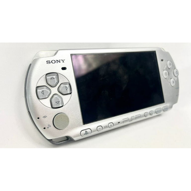  Sony Playstation Portable PSP 3000 Series Handheld Gaming  Console System (Mystic Silver) (Renewed) : Video Games