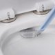 thumbnail image 3 of 2pcs Golf Silicone Toilet Brush, Long Toilet Brush, Long Handle Toilet Brush with Holder, 3 of 4