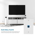 thumbnail image 3 of 10 Pieces Ethernet Wall Outlet Plate Cat6 RJ45 Wall Plate Jack Female to Female Ethernet Inline Coupler Plates Ethernet, 3 of 7