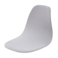 thumbnail image 2 of yotijay Stretchable Shell Chair Cover Solid Color Weddings Ceremonies Mid-Century gray, 2 of 9