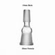 thumbnail image 1 of V1 V2 14mm male to 18mm female glass connector adapter V3 V4 Smoking Accessories, 1 of 1