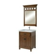 thumbnail image 5 of Bathroom Vanity Base 24 Inch - Coastal Style Cabinet for Bathrooms, 5 of 10