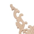 thumbnail image 2 of Lot de 4 appliques d'angle décoratives en bois sculpté pour porte d'armoire, lit, armoire, meubles, 2 of 4