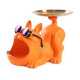 thumbnail image 4 of Modelo de perro, bandeja de sujeción, artesanías de resina para sala de estar, pasillo, decoración del hogar, 4 of 8